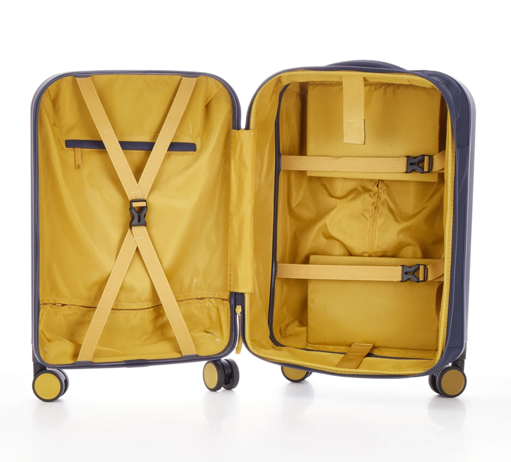 large capacity folding travel boarding case