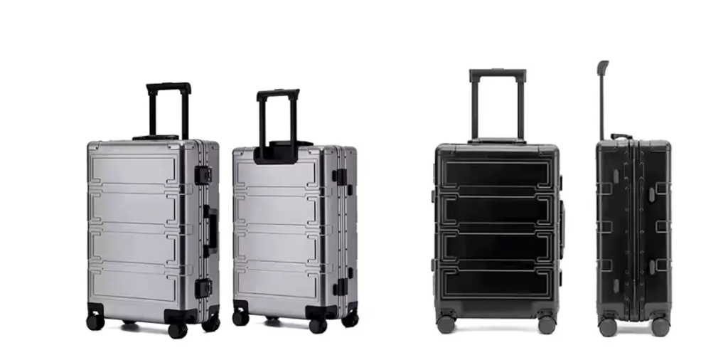 silent wheel luggage for airport travel,