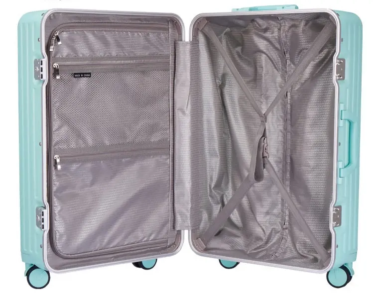 aluminum frame luggage case