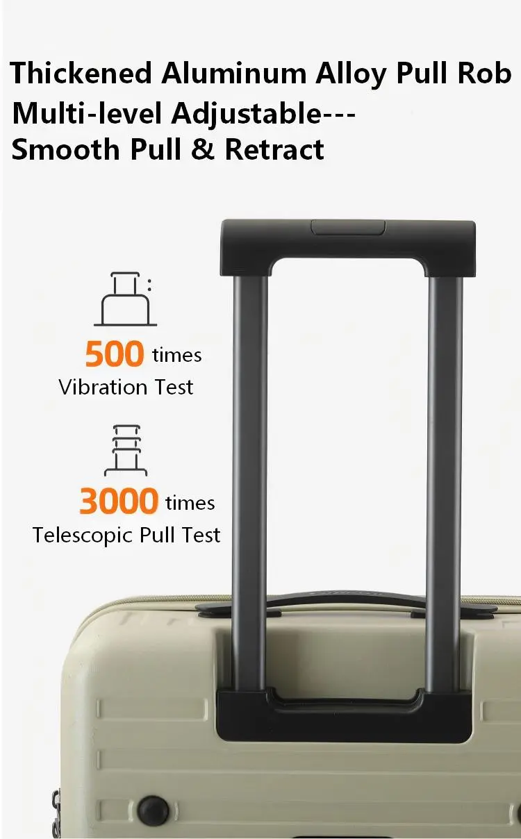 lightweight PC trolley suitcase set
