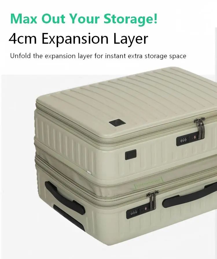 3pcs trolley luggage set supplier