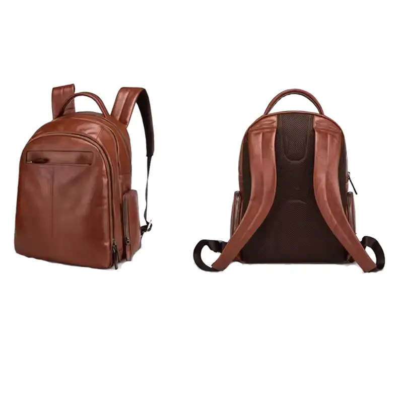 genuine leather backpack