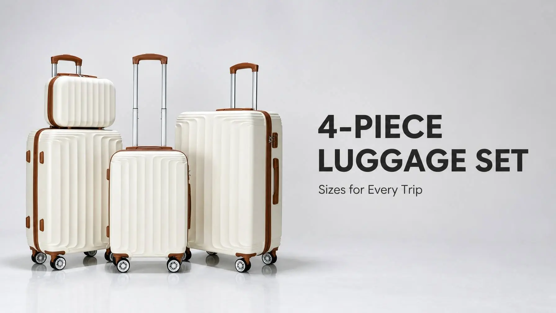 hardside luggage with spinner wheels