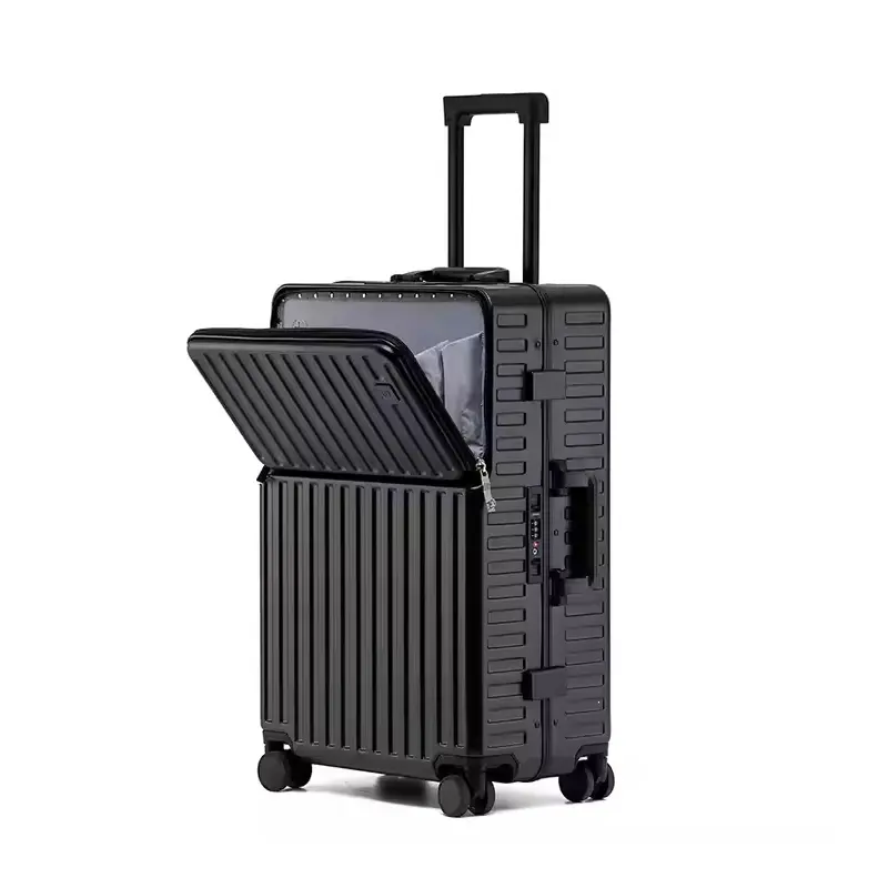 rolling suitcase with USB charging